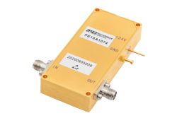 3.5 dB NF GaN Input Protected Low Noise Amplifier, Operating from 1 GHz to 23 GHz with 29 dB Gain, 23 dBm Psat and SMA