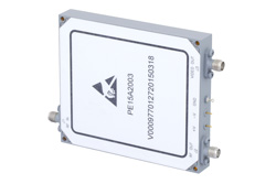 500 MHz to 18 GHz, Log Amplifier, 20 mV/dB Log Slope, 70 dBm Log Range, SMA