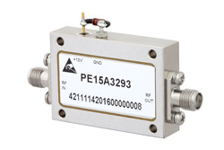 PE15A3293 - 2.5 dB NF, 6 GHz to 12 GHz, Low Noise Broadband Amplifier, 30 dB Gain, SMA