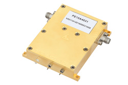 PE15A4031 - 900 mW P1dB, 10 MHz to 6 GHz, Medium Power Broadband Amplifier, 13 dB Gain, 40 dBm IP3, 5 dB NF, SMA