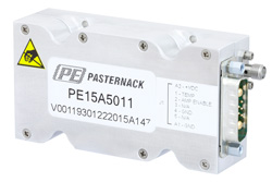 43 dB Gain, 10 Watt Psat, 30 MHz to 2.5 GHz, High Power High Gain Amplifier, GaN, SMA