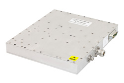 50 dB Gain, 79 Watt Psat, 2.2 GHz to 2.7 GHz, High Power High Gain Amplifier, SMA