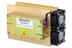 46 dB Gain, 25 Watt Psat, 20 MHz to 1,000 MHz, High Power High Gain Amplifier, 48 dBm IP3, SMA