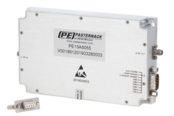 47 dB Gain, 50 Watt Psat, 1.5 MHz to 30 MHz, High Power VDMOS Amplifier, SMA, Class AB