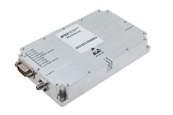 PE15A5123 - 40 dB Gain, 10 Watt Psat, 6 GHz to 18 GHz, High Power GaN Amplifier, Class AB, SMA