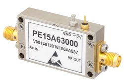 40 dB Gain, 32 dBm IP3, 1.5 dB NF, 17 dBm P1dB, 10 MHz to 1,000 MHz, Low Noise Amplifier, SMA