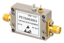 39 dBm IP3, 1.6 dB NF, 23 dBm P1dB, 30 MHz to 1.5 GHz, Low Noise Amplifier, 29 dB Gain, SMA