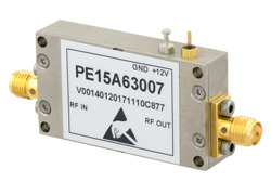 0.85 dB NF, 12 dBm P1dB, 2 GHz to 2.6 GHz, Low Noise Amplifier, 30 dB Gain, SMA