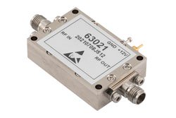 PE15A63021 - Ka Band Low Noise Amplifier, 26.5 GHz to 40 GHz, 35 dB Gain, 2.5 dB Noise Figure, 12V, 2.92mm