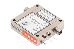 40 dB Variable Gain Amplifier, 10 dBm P1dB, 1 GHz to 40 GHz, 20 dB Gain Control, 5 dB NF, 2.92mm