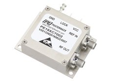 PE19XC7002 - 2 GHz Phase Locked Oscillator, 10 MHz External Ref., Phase Noise -100 dBc/Hz, SMA