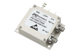PE19XC7004 - 6 GHz Phase Locked Oscillator, 10 MHz External Ref., Phase Noise -95 dBc/Hz, SMA