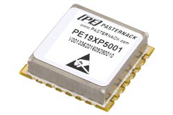 PE19XP5001 - Surface Mount (SMT) 100 MHz Phase Locked Crystal Oscillator, 10 MHz External Ref., Phase Noise -150 dBc/Hz, 0.9 inch Package