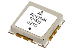 PE1V11004 - Surface Mount (SMT) Voltage Controlled Oscillator (VCO) From 40 MHz to 80 MHz, Phase Noise of -117 dBc/Hz and 0.5 inch Package