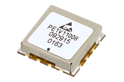 PE1V11008 - Surface Mount (SMT) Voltage Controlled Oscillator (VCO) From 75 MHz to 150 MHz, Phase Noise of -110 dBc/Hz and 0.5 inch Package