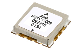 PE1V11009 - Surface Mount (SMT) Voltage Controlled Oscillator (VCO) From 100 MHz to 200 MHz, Phase Noise of -113 dBc/Hz and 0.5 inch Package