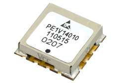 0.5 inch Commercial Surface Mount (SMT) Voltage Controlled Oscillator (VCO) From 4.77 GHz to 5.01 GHz With Phase Noise of -98 dBc/Hz