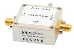 PE1V31015 - Voltage Controlled Oscillator, 230 MHz to 290 MHz, Pout +2 dBm, Phase Noise of -107 dBc/Hz, 0.5V to 4.5V Tuning Range, SMA