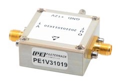 PE1V31019 - Voltage Controlled Oscillator, 900 MHz to 960 MHz, Pout +5.5 dBm, Phase Noise of -110 dBc/Hz, 0.5V to 4.0V Tuning Range, SMA