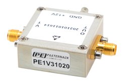 PE1V31020 - Voltage Controlled Oscillator, 1070 MHz to 1210 MHz, Pout +1.5 dBm, Phase Noise of -109 dBc/Hz, 0.5V to 4.5V Tuning Range, SMA