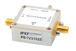 PE1V31025 - Voltage Controlled Oscillator, 2300 MHz to 2450 MHz, Pout +3 dBm, Phase Noise of -101 dBc/Hz, 0.5V to 4.5V Tuning Range, SMA
