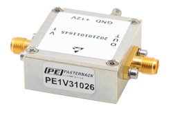 PE1V31026 - Voltage Controlled Oscillator, 2400 MHz to 2800 MHz, Pout +9 dBm, Phase Noise of -92 dBc/Hz, 1V to 11V Tuning Range, SMA