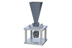 PE1WAN034-20KF - WR-34 Standard Gain Horn with 20 dBi gain, 2.92mm Female Connector, Integrated Cage-Style Mount