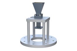 PE1WAN042-15 - WR-42 Waveguide Antenna, 18 GHz to 26.5 GHz Frequency Range, 15 dBi Gain, UG-597/U Flange, Integrated Cage-Style Mount
