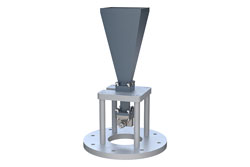 PE1WAN042-20KM - WR-42 Standard Gain Horn with 20 dBi gain, 2.92mm Male connector, Integrated Cage-Style Mount