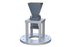 PE1WAN062-15 - WR-62 Waveguide Antenna, 12.4 GHz to 18 GHz Frequency Range, 15 dBi Gain,, Integrated Cage-Style Mount