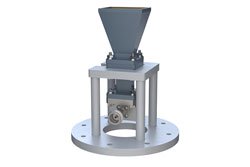 PE1WAN062-15NF - WR-62 Standard Gain Horn with 15 dBi gain, N Female connector, Integrated Cage-Style Mount