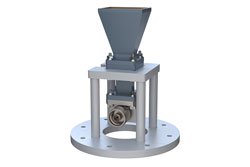 PE1WAN062-15NM - WR-62 Standard Gain Horn with 15 dBi gain, N Male connector, Integrated Cage-Style Mount