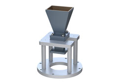 PE1WAN075-15 - WR-75 Waveguide Antenna, 10 GHz to 15 GHz Frequency Range, 15 dBi Gain, Integrated Cage-Style Mount