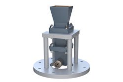 PE1WAN090-10NF - WR-90 Standard Gain Horn with 10 dBi gain, Type N Female connector, Integrated Cage-Style Mount