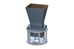 PE1WAN430-10NF - WR-430 Standard Gain Horn with 10 dBi gain, N Female Connector, Integrated Cage-Style Mount