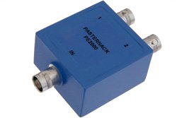 PE2000 - 2 Way BNC Power Divider From 2 MHz to 500 MHz Rated at 1 Watt