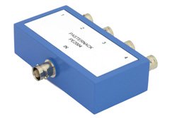 PE2004 - 4 Way BNC Power Divider From 10 MHz to 1,000 MHz Rated at 1 Watt
