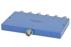 PE2006 - 50 Ohm 6 Way BNC Power Divider From 1 MHz to 175 MHz Rated at 1 Watts
