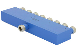 PE2046 - 50 Ohm 8 Way N Power Divider From 2 MHz to 500 MHz Rated at 1 Watts