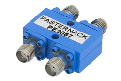 PE2057 - 90 Degree SMA Hybrid Coupler From 12 GHz to 18 GHz Rated to 40 Watts