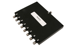 PE2076 - 50 Ohm 8 Way SMA Power Divider From 800 MHz to 2.5 GHz Rated at 30 Watts