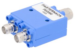 PE2080 - 2 Way SMA Wilkinson Power Divider From 4 GHz to 8 GHz Rated at 10 Watts