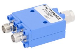 PE2081 - 50 Ohm 2 Way SMA Power Divider From 7 GHz to 12.4 GHz Rated at 10 Watts