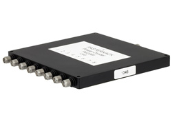 PE2086 - 50 Ohm 8 Way SMA Wilkinson Power Divider From 500 MHz to 2 GHz Rated at 30 Watts