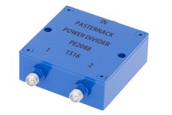 PE2088 - 2 Way SMA Wilkinson Power Divider From 690 MHz to 2.7 GHz Rated at 10 Watts