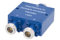 PE2092 - 2 Way N Wilkinson Power Divider From 690 MHz to 2.7 GHz Rated at 10 Watts