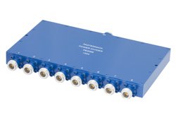 PE2095 - 8 Way N Wilkinson Power Divider From 690 MHz to 2.7 GHz Rated at 10 Watts