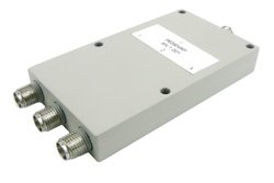 PE20DV001 - 3 Way SMA Power Divider from 2 GHz to 8 GHz Rated at 30 Watts