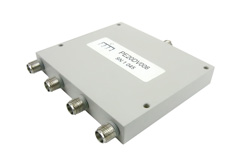 PE20DV006 - 4 Way SMA Power Divider from 2 GHz to 18 GHz Rated at 30 Watts
