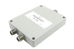 PE20DV007 - 2 Way SMA Power Divider from 698 MHz to 2.7 GHz Rated at 10 Watts